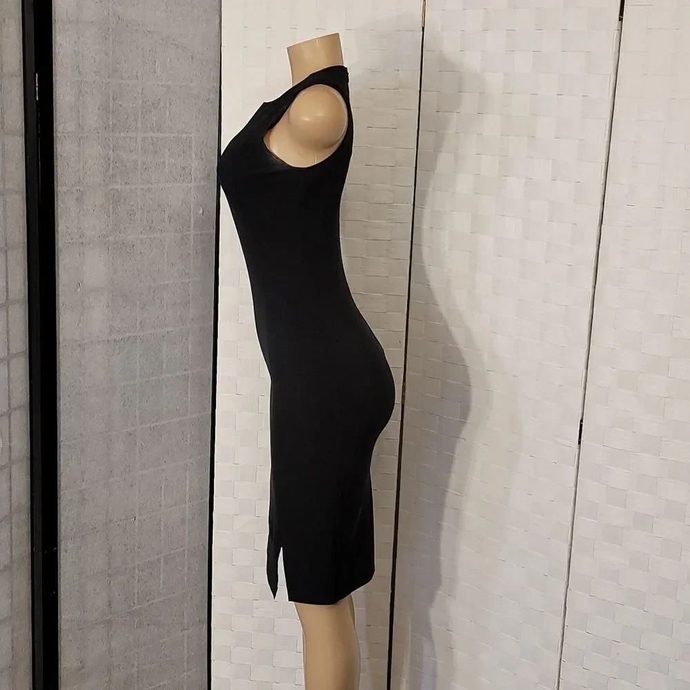 TAGLAI SLEEVELESS SHEATH BODYCON DRESS - Picture 10 of 13